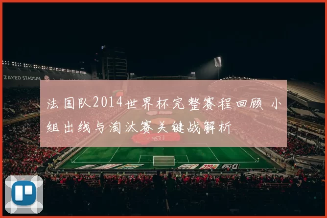 法国队2014世界杯完整赛程回顾 小组出线与淘汰赛关键战解析